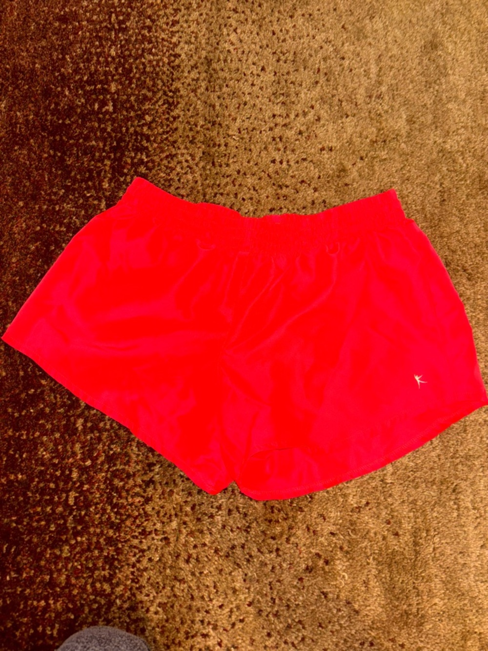 Danskin Pink Red Women's Athletic Running Shorts